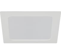 Встраиваемый светодиодный светильник ЭРА LED 18244K квадратный 24Вт 4000К Б0057429