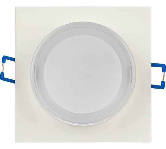 Встраиваемый декоративный светильник ЭРА DK108 WH MR16 GU5.3 белый Б0058398