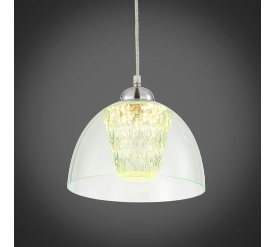 Подвесной светильник Citilux Топаз LED Зелёный CL717113