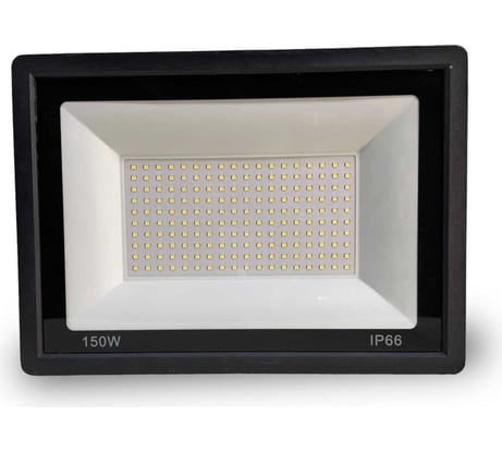 Светодиодный прожектор KRASO KSL, 150Вт 12750Лм 6000К, 271x211x32мм (PZL-150) СДО 02-150