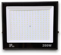 Светодиодный прожектор KRASO KSL, 200Вт 20000Лм 6500К, (275х235х25) PZL-200 СДО 02-200