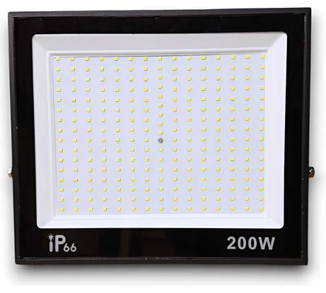 Светодиодный прожектор KRASO KSL, 200Вт 20000Лм 6500К, (275х235х25) PZL-200 СДО 02-200