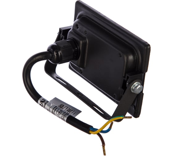 Прожектор LED SMD, черный, 10Вт, 230В, 6500К Ultraflash LFL-1001 C02 12313