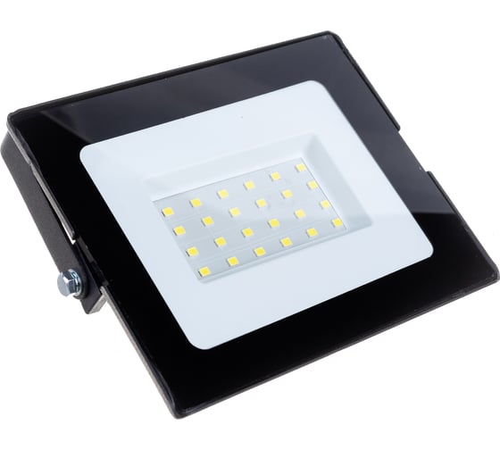 Прожектор LED SMD, черный, 30Вт, 230В, 6500К Ultraflash LFL-3001 C02 12316