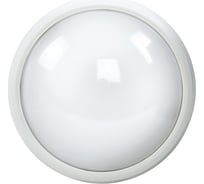 Влагозащищённый светильник LED 8Вт, IP54, 220В, круг Ultraflash LBF-0108 C01 12319