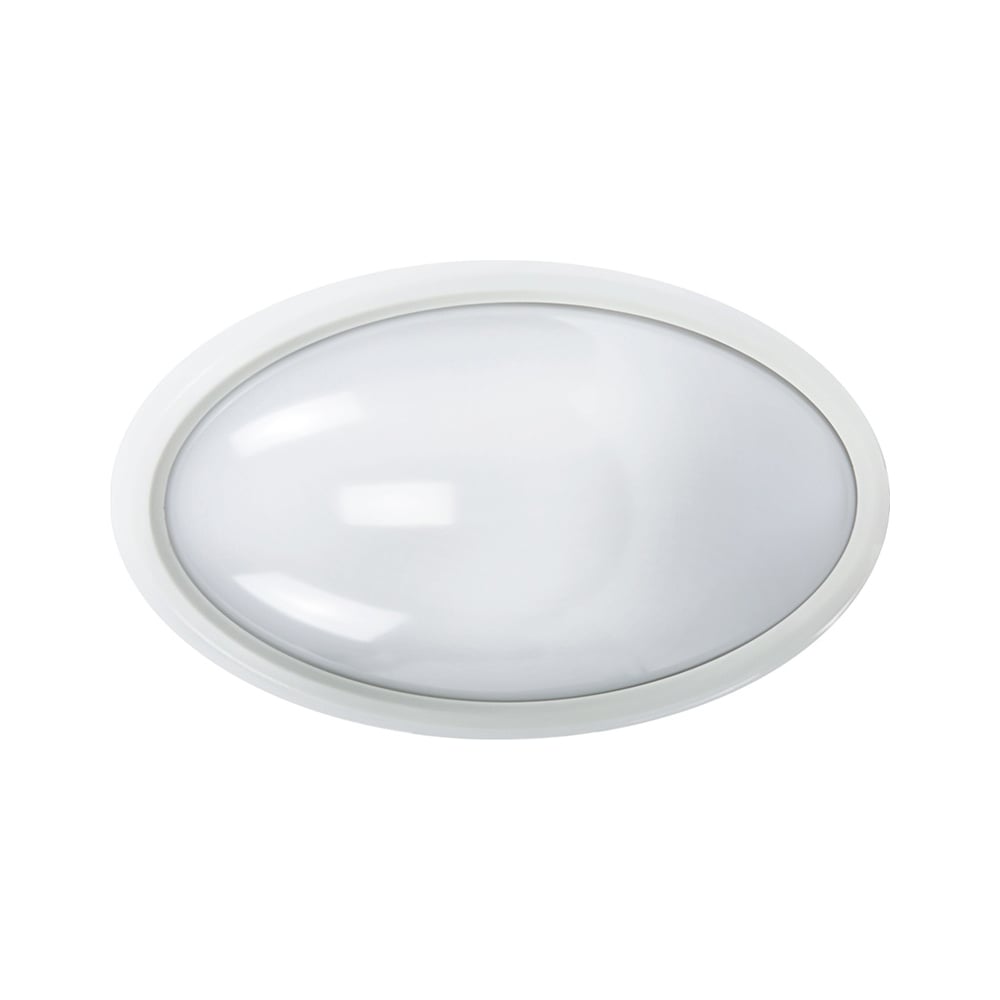 Влагозащищённый светильник LED 8Вт, IP54, 220В, овал Ultraflash LBF ...