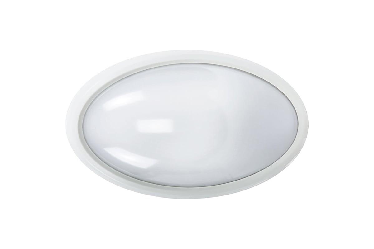 Влагозащищённый светильник LED 8Вт, IP54, 220В, овал Ultraflash LBF ...