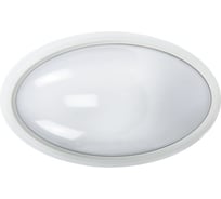 Влагозащищённый светильник LED 8Вт, IP54, 220В, овал Ultraflash LBF-0208 C01 12321