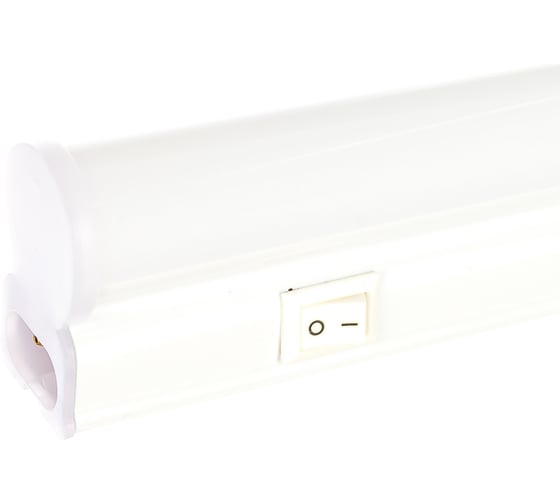 Светодиодный светильник, с сетевым проводом, пластик, 220В, 12W Ultraflash LWL-2013-12CL 12328