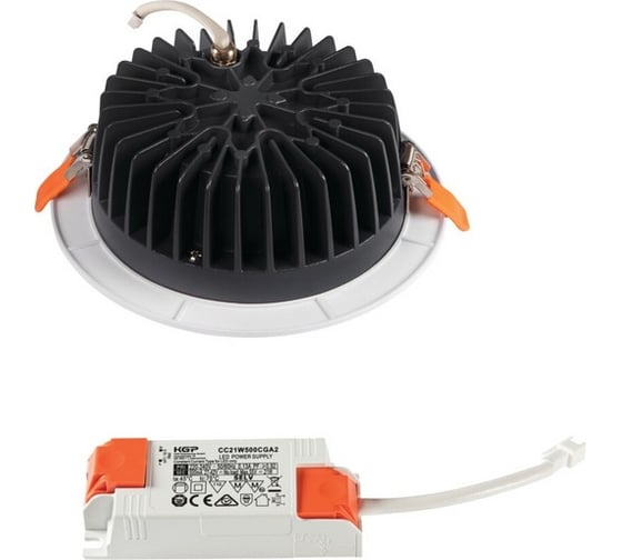 Встраиваемый точечный светильник KANLUX tiberi pro 20w-940-w 35670