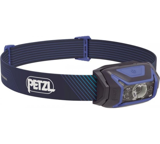 Налобный светодиодный фонарь Petzl Actic Core синий, 600 лм, аккумулятор в комплекте E065AA01