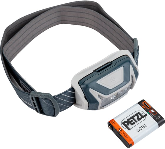 Налобный светодиодный фонарь Petzl Tikka Core серый, 450 лм, аккумулятор в комплекте E067AA00