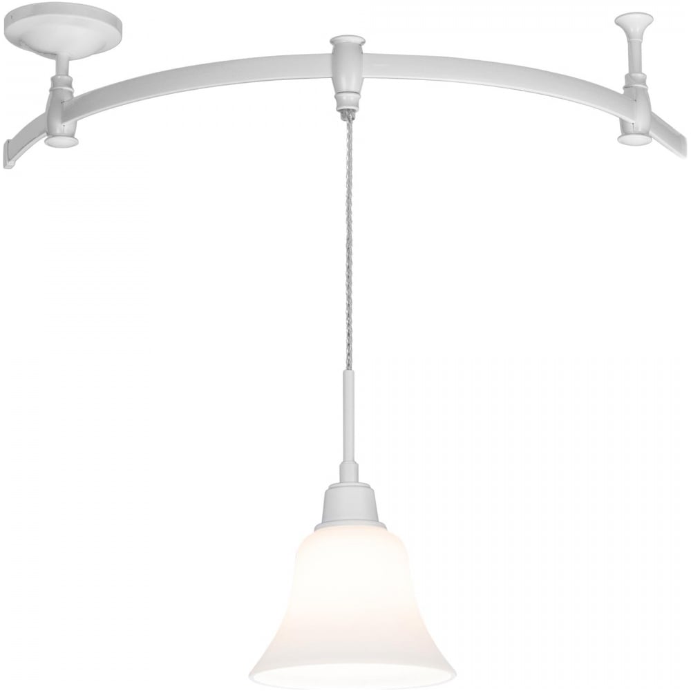 Подвесной трековый светильник Citilux Трек Модерн белый CL560210 ...