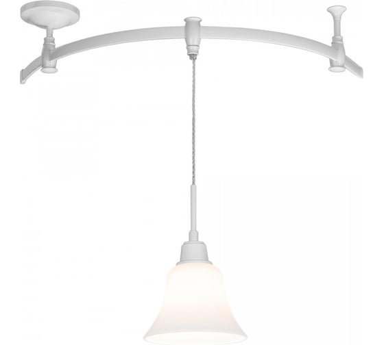 Подвесной трековый светильник Citilux Трек Модерн белый CL560210 1