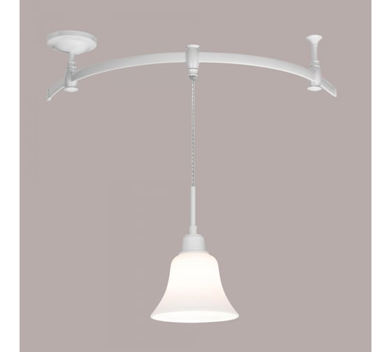 Подвесной трековый светильник Citilux Трек Модерн белый CL560210