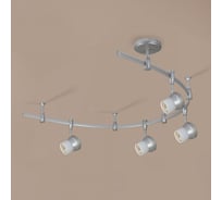 Трековый гибкий светильник Citilux Трек Акцент Серебро CL561141
