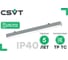 Светодиодный светильник CSVT FLORA 50-36 OPAL-1540, IP40, 5000К, серый, ЦБ000013789 4