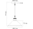 Подвесной светильник ARTE LAMP cappello A7037SP-1BK 7