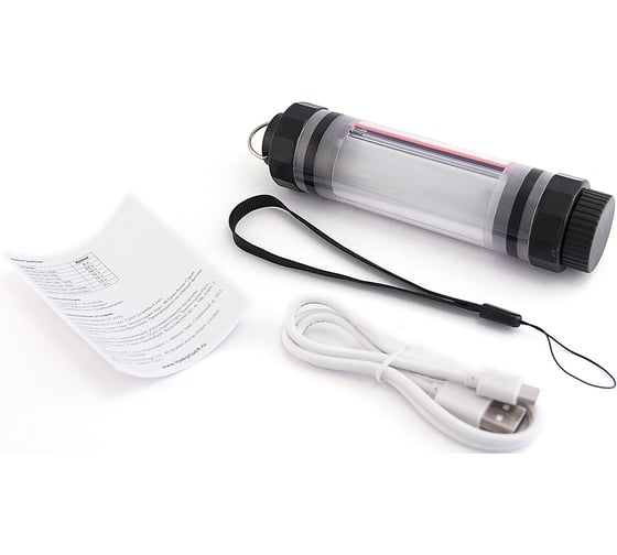 Кемпинговый фонарь ЯРКИЙ ЛУЧ MT-1 FLOstick 100лм, Li-Ion 2600mAh, 6 режимов, powerbank, IP68, погружение 2м 4606400618485
