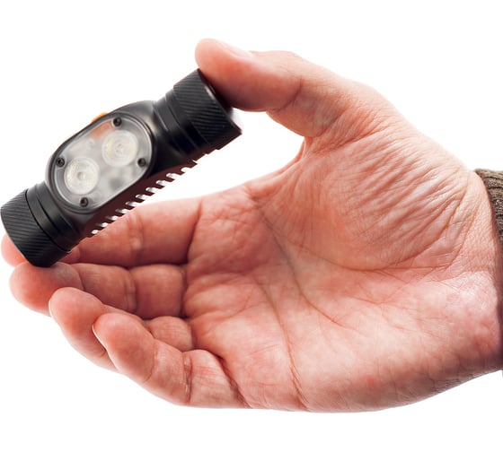 Налобный фонарь 2xCREE XP-G2, 600лм, 5 режимов, под аккумулятор ЯРКИЙ ЛУЧ PANDA 1.0 4606400105527