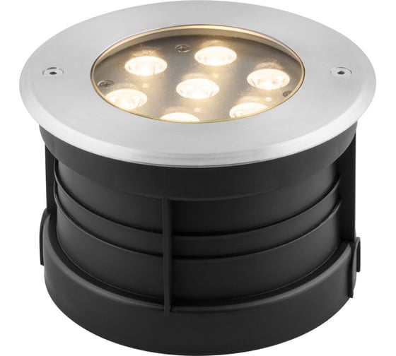 Тротуарный грунтовый светодиодный светильник FERON SP4314 Lux 7W 3000K 230V IP67 32069