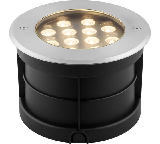 Тротуарный грунтовый светодиодный светильник FERON SP4315 Lux 12W 6500K 230V IP67 32072