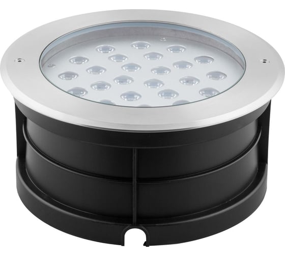 Тротуарный грунтовый светодиодный светильник FERON SP4316 Lux 24W RGB 230V IP67 32076