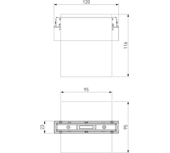 Трековый светильник Elektrostandard Slim magnetic 12w 4200k solo (черный) a063498
