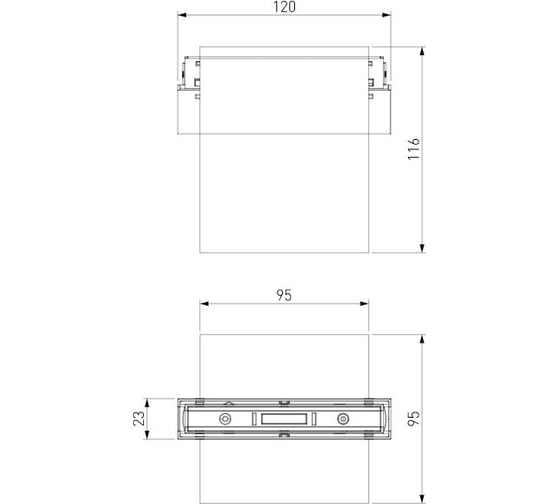 Трековый светильник Elektrostandard Slim magnetic 12w 4200k solo (белый) a063497