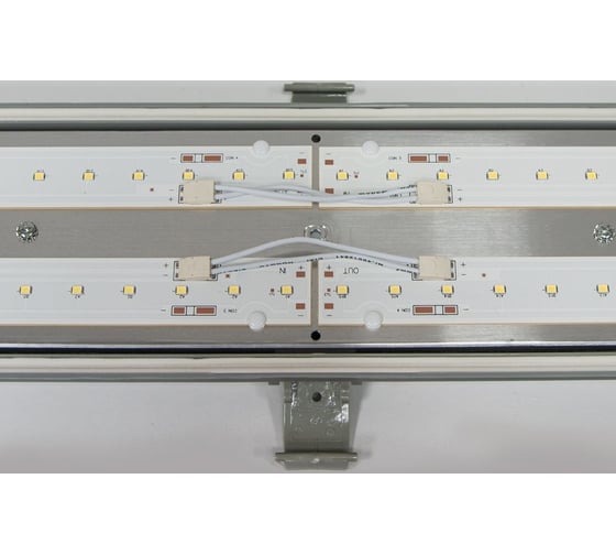 Светодиодный светильник FERON AL5044 120LED 6400K 38W в пластиковом корпусе IP65 27985