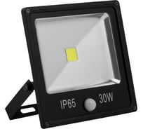 Светодиодный прожектор с встроенным датчиком FERON LL-862 IP65 30W 6400K 13000