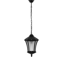 Садово-парковый светильник FERON PL4034 восьмигранный, на цепочке, 60W, 230V, E27, черный 11415