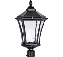 Садово-парковый светильник FERON PL4035 восьмигранный, на столб, 60W, 230V, E27, черный 11416