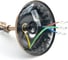 Садово-парковый светильник FERON PL3705 круглый на цепочке 60W 230V E27, черное золото 11369 10