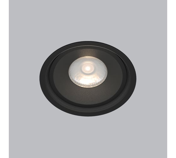 Встраиваемый светодиодный светильник Elektrostandard 6w 4200k чёрный a062944
