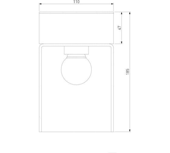 Садово-парковый светильник Elektrostandard atrani 35085/f черный a062521