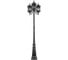 Садово-парковый светильник FERON PL120 столб шестигранный 360W, 230V, E27, 2,1M черное золото 11311 1