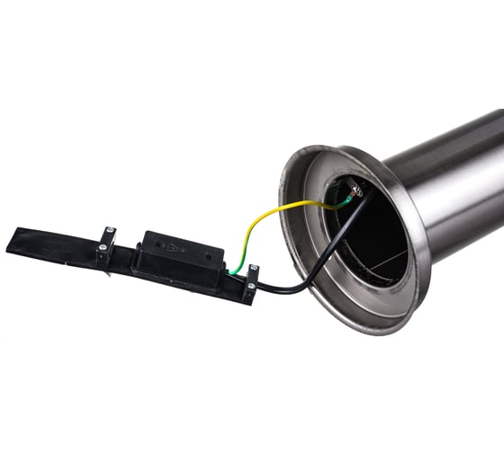 Садово-парковый светильник, техно столб, 18W E27 230V, серебро Feron DH022-650 11810