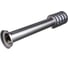 Садово-парковый светильник, техно столб, 18W E27 230V, серебро Feron DH027-650 11816 3