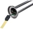 Садово-парковый светильник, техно столб, 18W E27 230V, серебро Feron DH027-650 11816 4