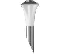 Садово-парковый светильник FERON DH0522, Техно, на стену, вверх, 18W, E27, 230V, серебро 6189 06189