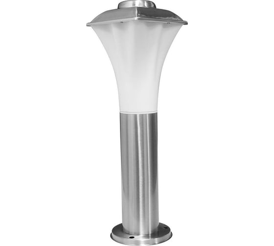 Садово-парковый светильник FERON DH0524 техно столб, 18W E27 230V, серебро 6192