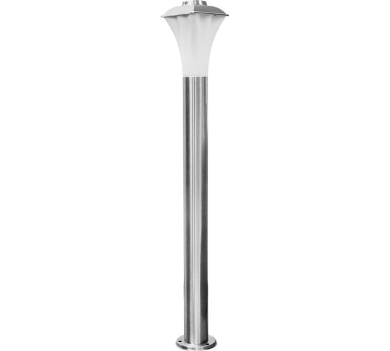 Садово-парковый светильник FERON DH0525, Техно столб, 18W, E27, 230V, серебро 6193 06193