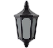 Садово-парковый светильник FERON 4206 четырехгранный, на стену, вверх, 60W, E27, 230V, черный 11542