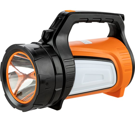 Светодиодный аккумуляторный фонарь TDM ELECTRIC "Прожектор 10", 10 Вт LED+12 SMD+12 SMD, 350 лм, 3,7 В 2,4 Ач, USB, SQ0350-0003