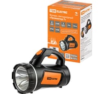 Светодиодный аккумуляторный фонарь TDM ELECTRIC "Прожектор 7", 3 Вт LED+COB, 120 лм, 3,7 В 1,5 Ач, USB, SQ0350-0051