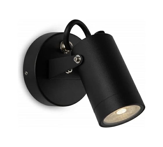 Настенный светильник MAYTONI (бра) scope 1хgu10x50w черный O025WL-01B