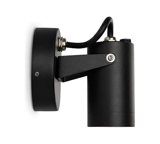 Настенный светильник MAYTONI (бра) scope 1хgu10x50w черный O025WL-01B