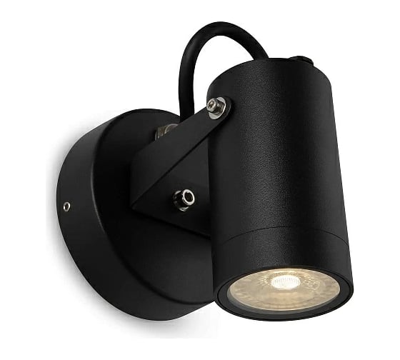 Настенный светильник MAYTONI (бра) scope 1хgu10x50w черный O025WL-01B