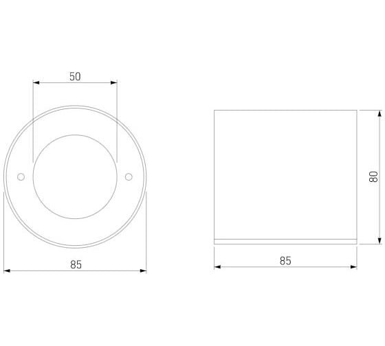 Потолочный светодиодный светильник Elektrostandard 10w 4200k чёрный a062935